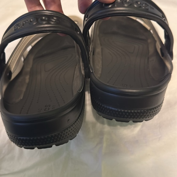 Black Crocs clear top - Picture 5 of 5